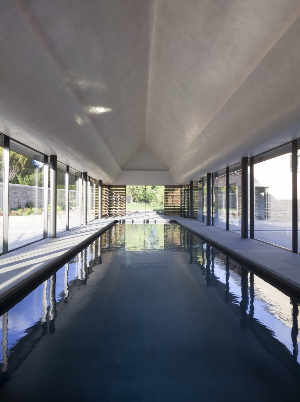 Contemporary Pool / Interior view