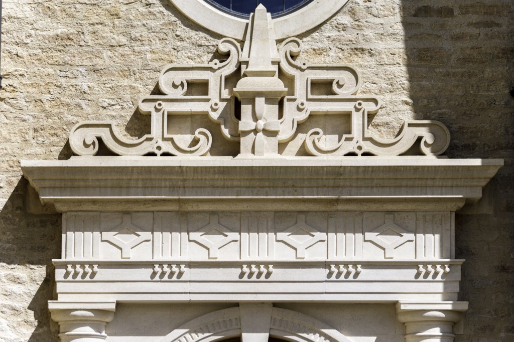 New Country House, Oxfordshire / Stone detail