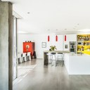 The Pavilion Eco House / living space & kitchen