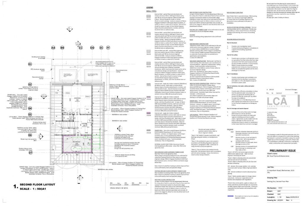 11 Keynsham Rd / Second Floor Plan