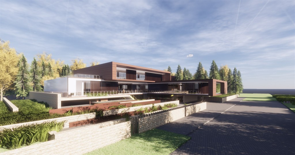 Modern House / Perspective View 02