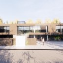 Modern House in rural Location / Perspective View 03
