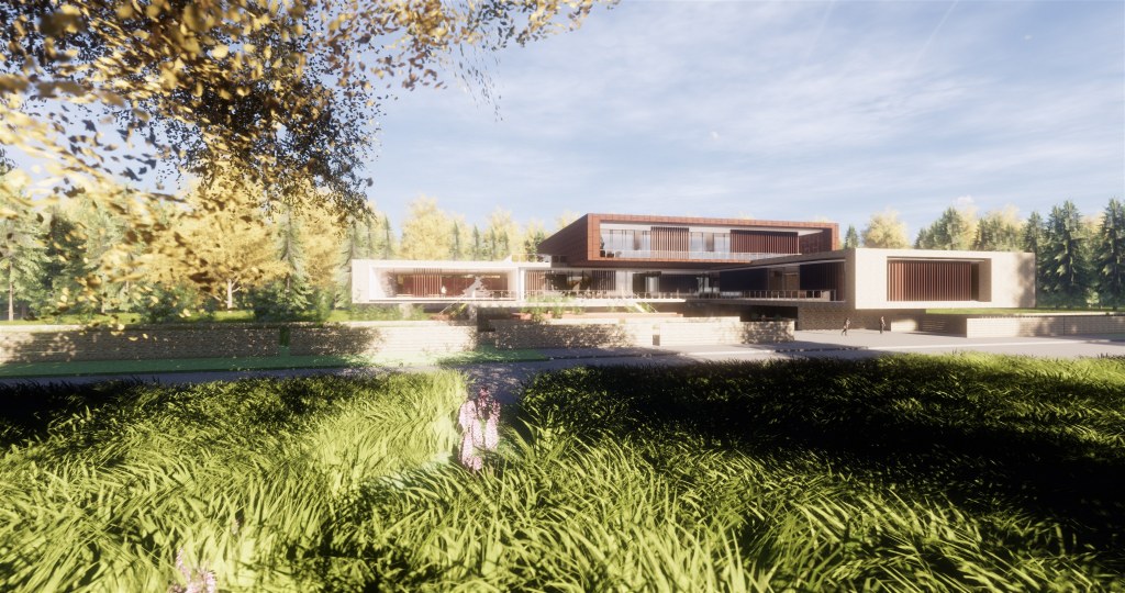 Modern House / Perspective View 04