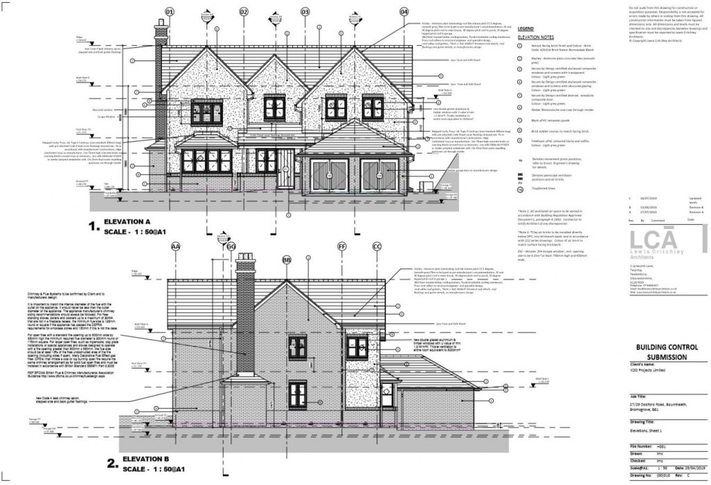 Traditional House / Elevations 01