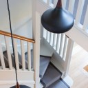 Detached Family Home, North Oxford / Hallway detail showing new 3 storey open staircase