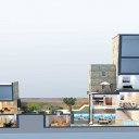 Listed Building Remodelling / Sectional render of proposals