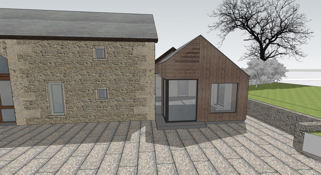 Barn Extension and Refurb / Extension alongside the existing stone barn 3