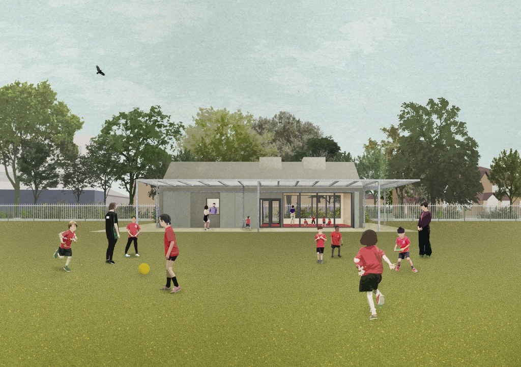 Children's Pavilion / A flexible and adaptable pavilion is proposed to support a variety of uses