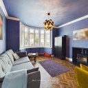 1930s house transformed into a comfortable and contemporary home / Evening Room