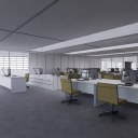 Office Fit out, W3 / View of offices 2