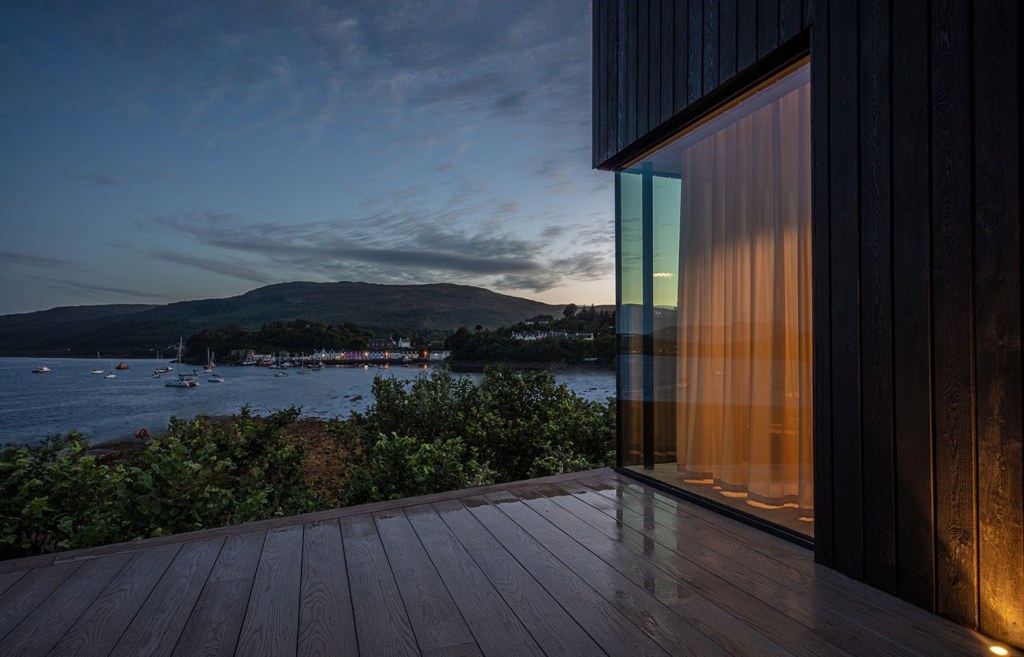 New Build House in Skye / View across the estuary