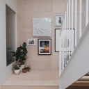 The Coach House London / Plywood-Lined Stairwell
