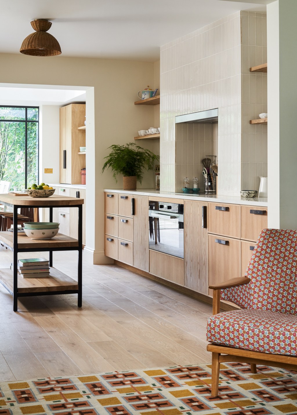 Addison Avenue / View of new kitchen