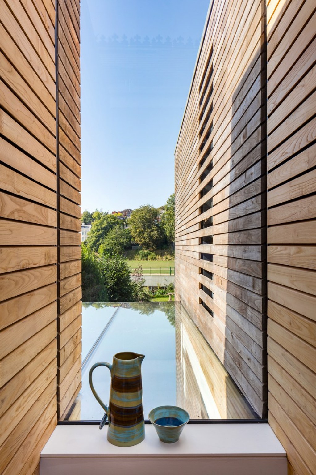 Yew Tree / Glazed link view