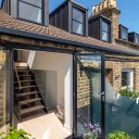 Clapham Common / Rear elevation viewed from terrace