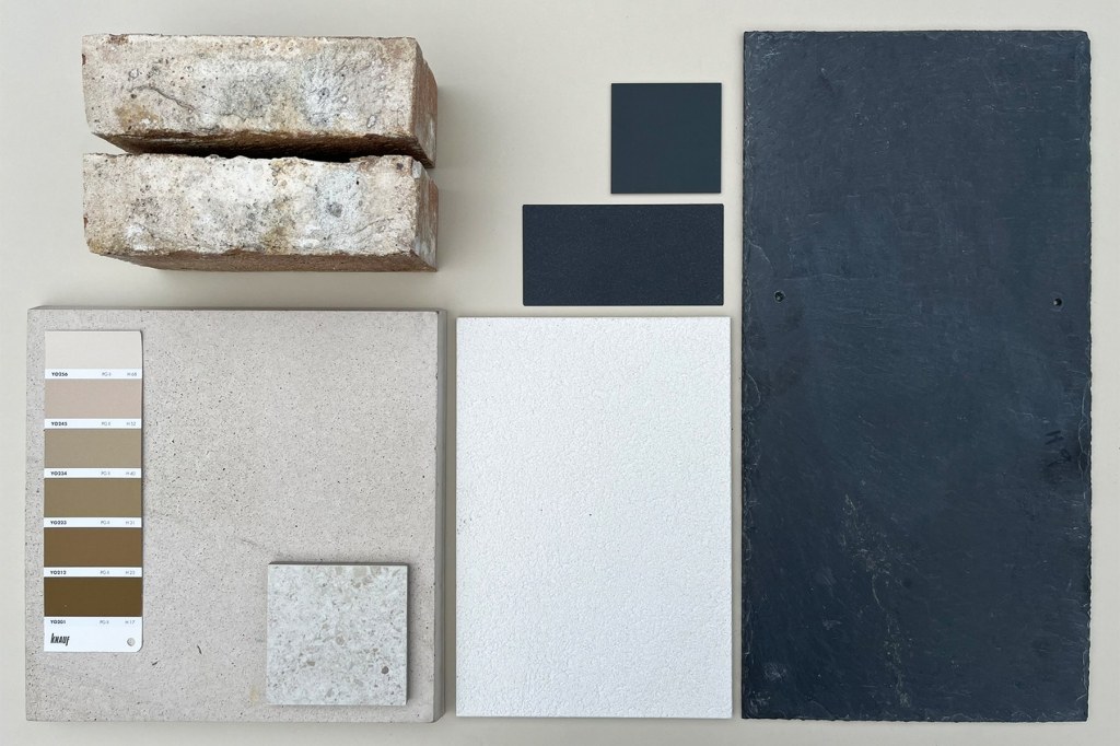 17 Mandeville Road / Material sample board