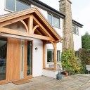 Residential client, renovation and extension works / Front elevation