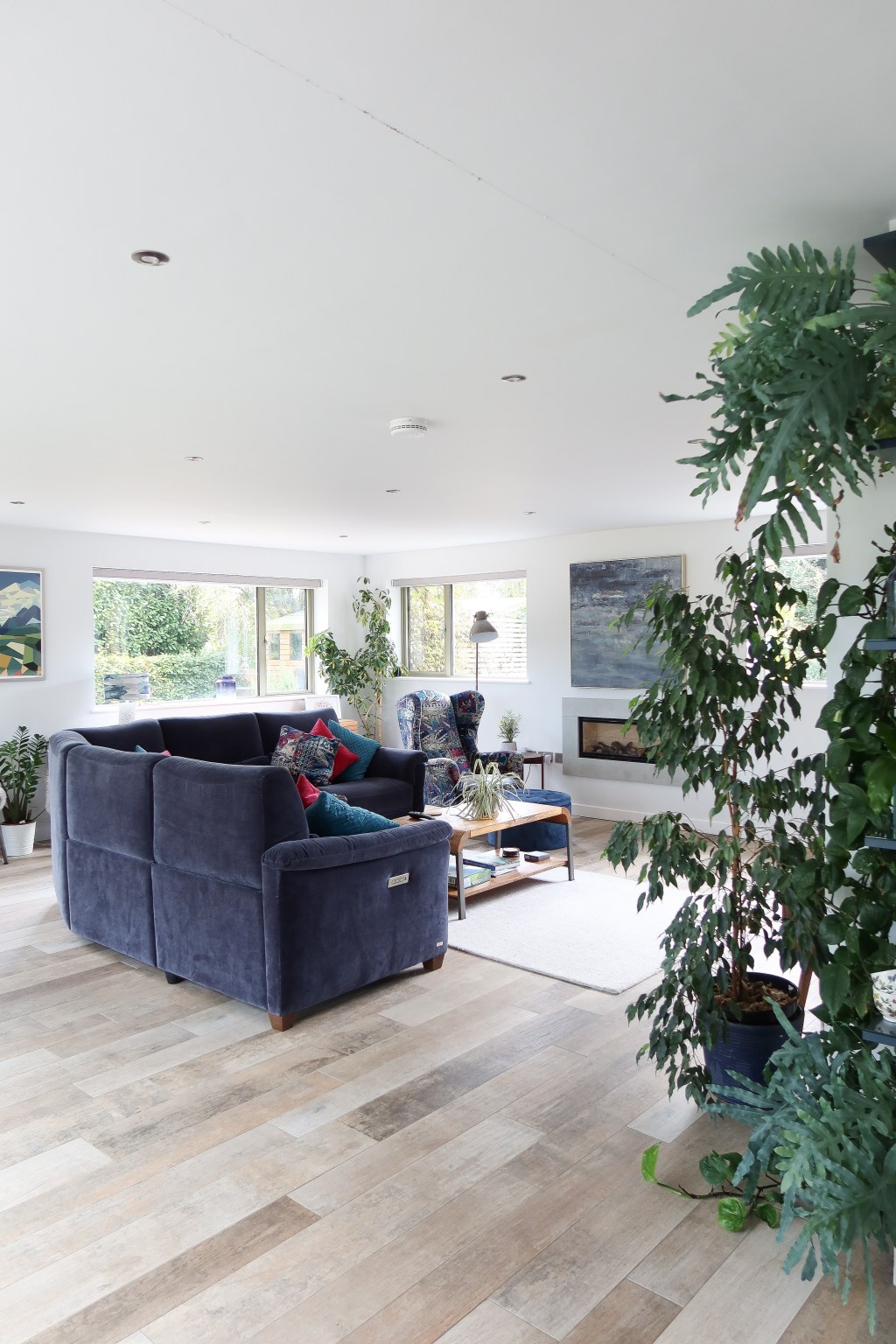 Residential client, renovation and extension works / New open plan living space