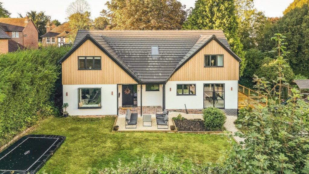 Derby home extensions / Ariel view