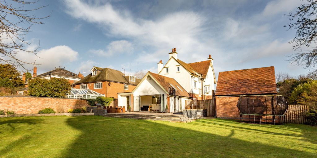 Darley Abbey Renovation / Complete transformation to the rear elevation