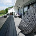 Littleover New Build / Views over the golf course from the terrace