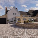 Bespoke Housing development / Front approach