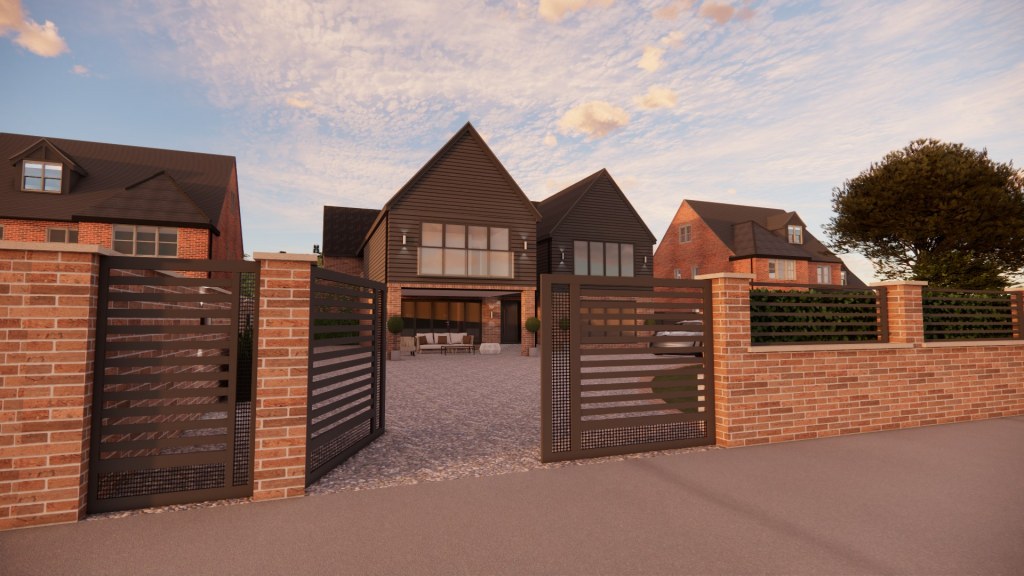 Hitchin Home Extension / External visual 9