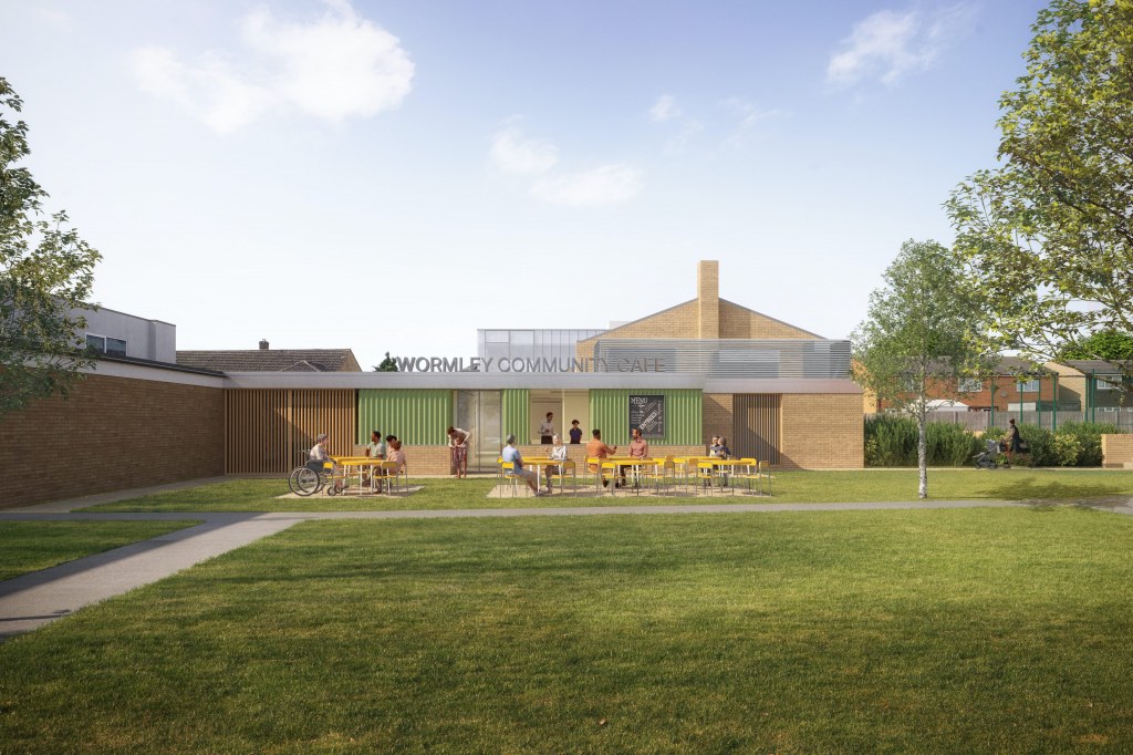 Wormley Community Centre / Wormley Community Centre East Elevation