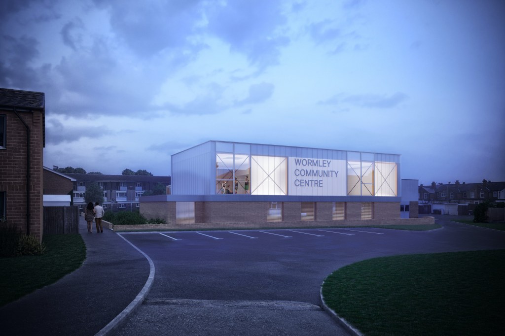 Wormley Community Centre / Wormley Community Centre West Elevation