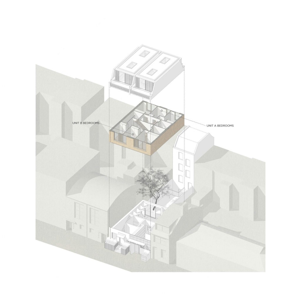 5 & 6 Purley Place / 5 & 6 Purley Place, First Floor Axo