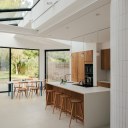 North London Victorian Villas / View of large extension