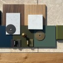 Selling Court / Material sample board