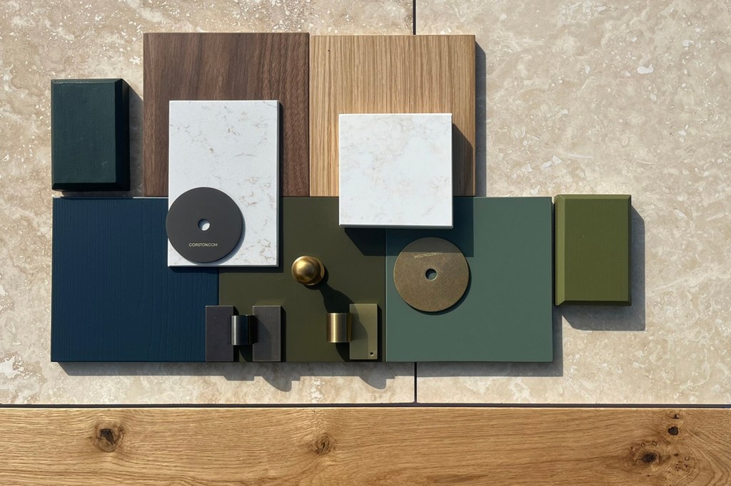 Selling Court / Material sample board